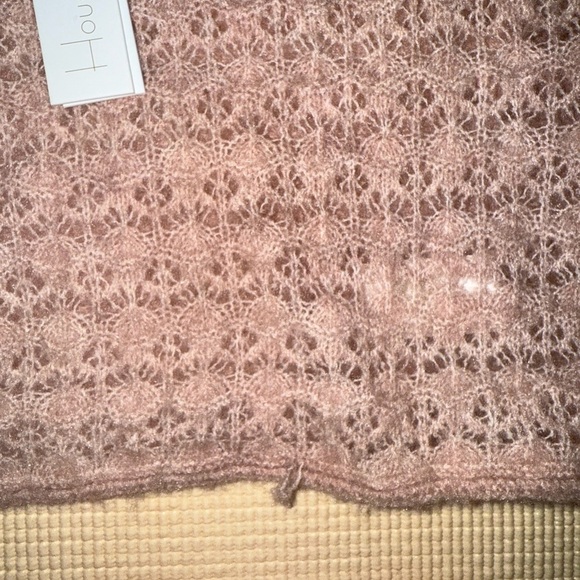 House of Harlow Elegant Lace Two-Piece Skirt Set Small Crochet - Picture 3 of 4